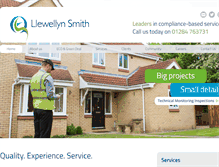 Tablet Screenshot of llewellynsmith.co.uk